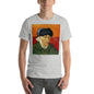 Classic Crew Neck Tee - van Gogh: Self Portrait - Ronz-Design-Unique-Apparel