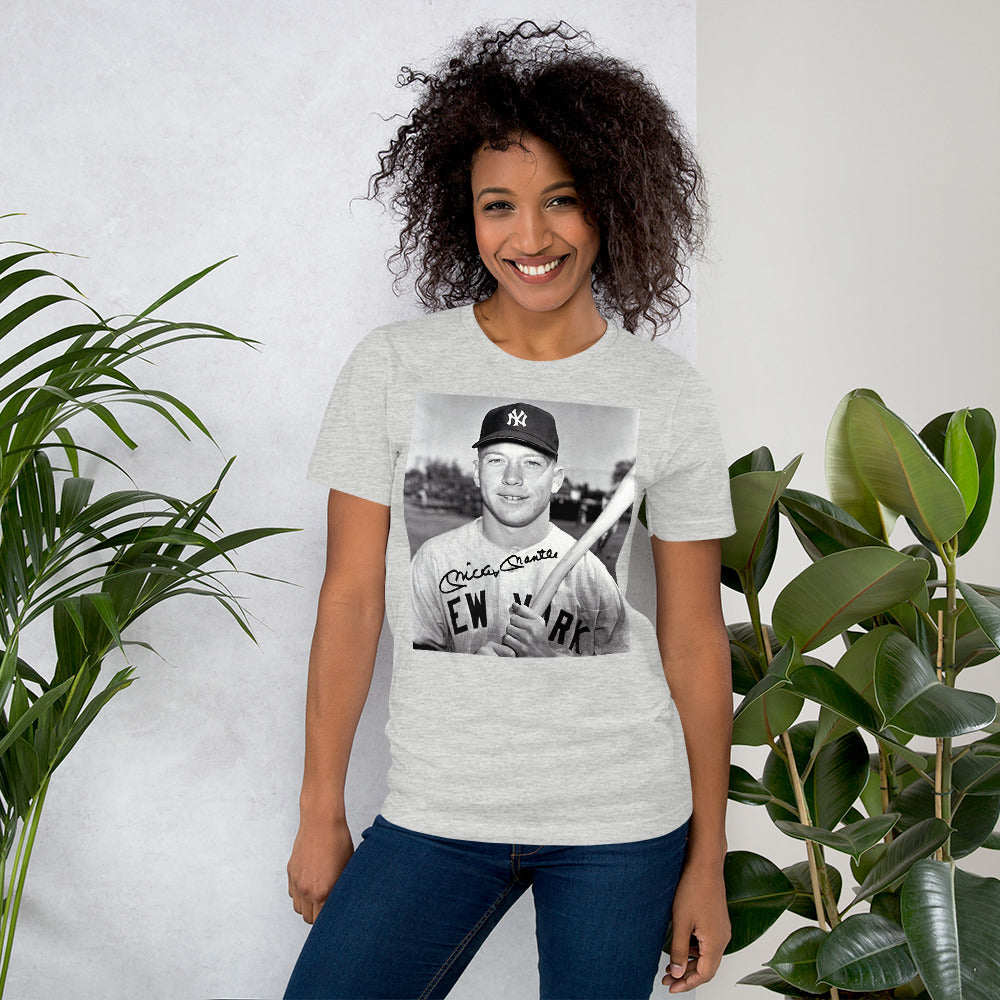 Premium Crew Neck Tee - Mickey Mantle #026