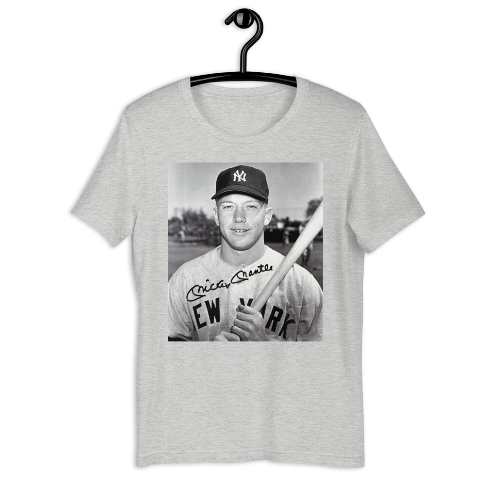 Premium Crew Neck Tee - Mickey Mantle #026
