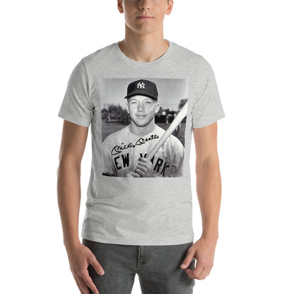 Premium Crew Neck Tee - Mickey Mantle #026