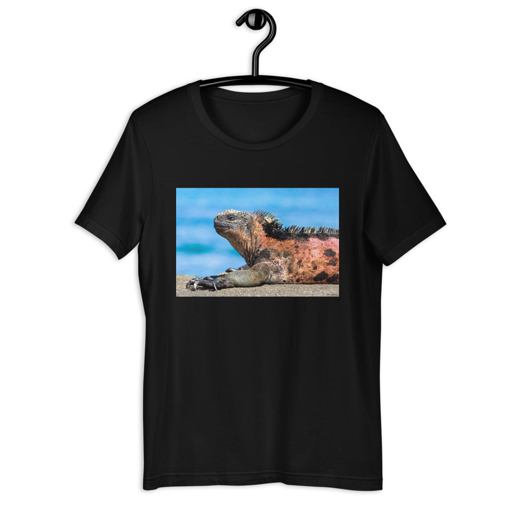 Classic Crew Neck Tee - Galápagos Marine Iguana - Ronz-Design-Unique-Apparel