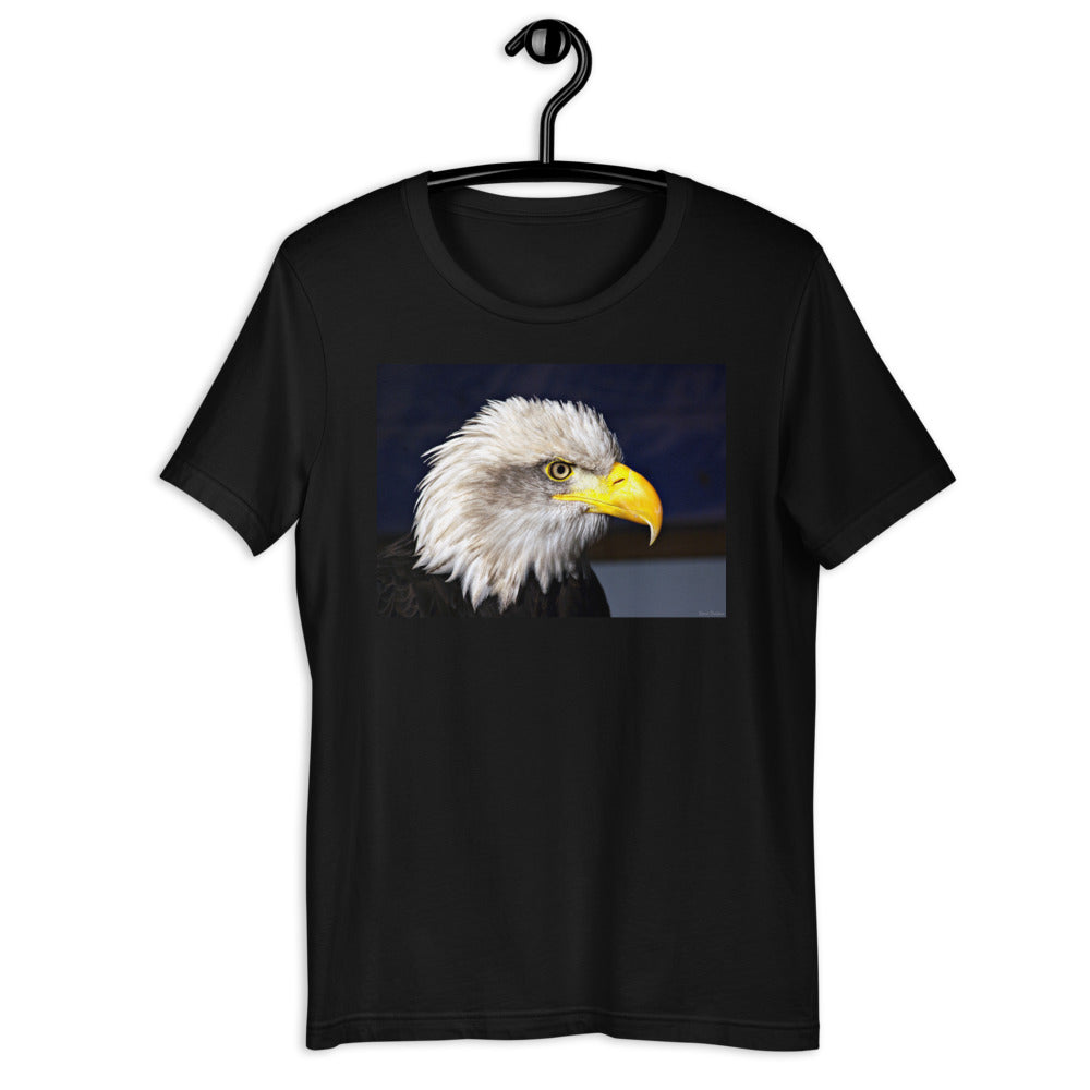 Classic Crew Neck Tee - Bald Eagle - Ronz-Design-Unique-Apparel