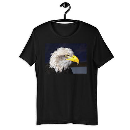 Classic Crew Neck Tee - Bald Eagle - Ronz-Design-Unique-Apparel