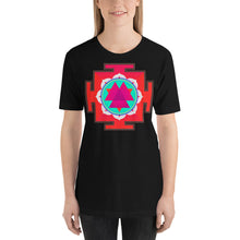 Load image into Gallery viewer, Classic Crew Neck Tee - Red Yantra - Ronz-Design-Unique-Apparel

