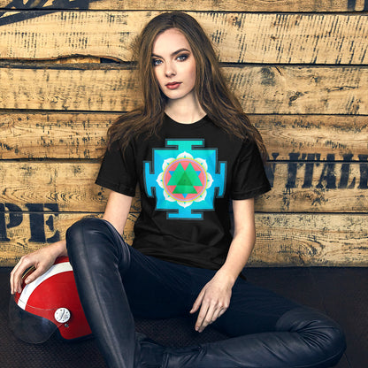 Classic Crew Neck Tee - Yantras - Ronz-Design-Unique-Apparel