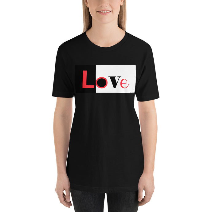 Classic Crew Neck Tee - I Love Love you! - Ronz-Design-Unique-Apparel