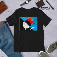 Load image into Gallery viewer, Classic Crew Neck Tee - Abstract Orbit - Ronz-Design-Unique-Apparel
