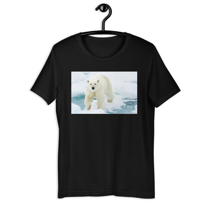 Classic Crew Neck Tee - Polar Bear - Ronz-Design-Unique-Apparel