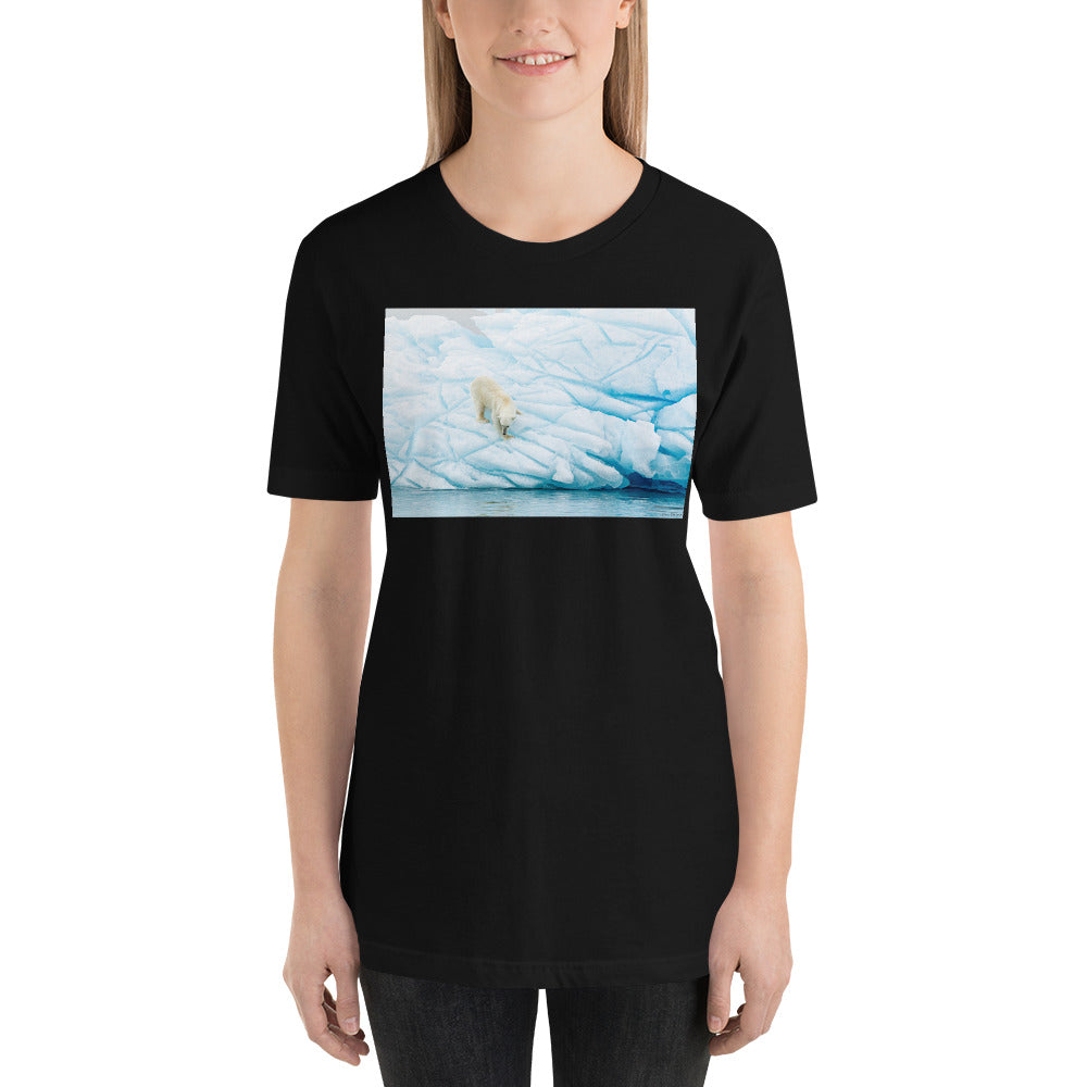Classic Crew Neck Tee - Polar Hunter - Ronz-Design-Unique-Apparel