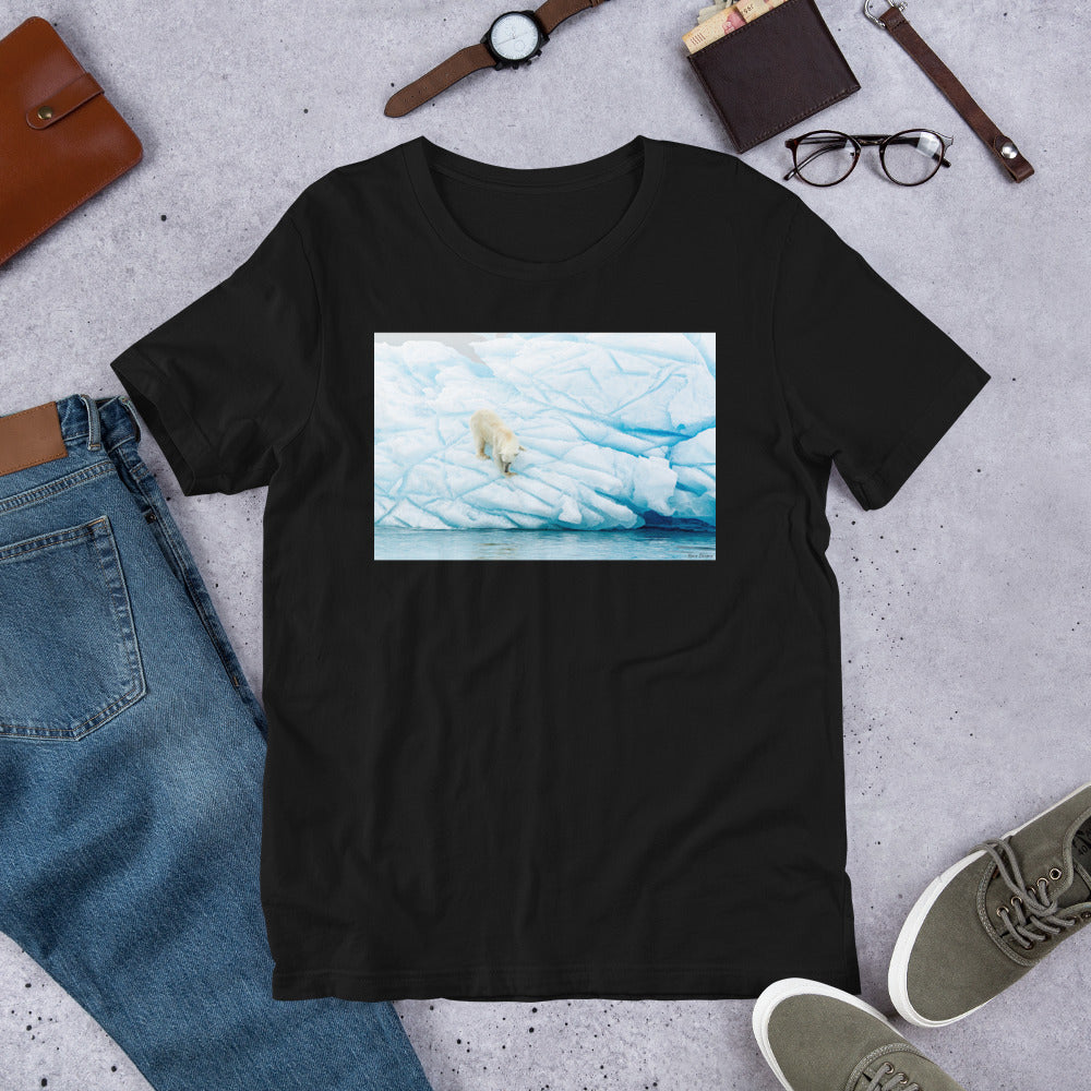 Classic Crew Neck Tee - Polar Hunter - Ronz-Design-Unique-Apparel