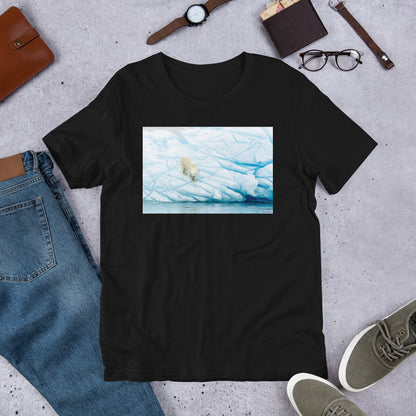 Classic Crew Neck Tee - Polar Hunter - Ronz-Design-Unique-Apparel
