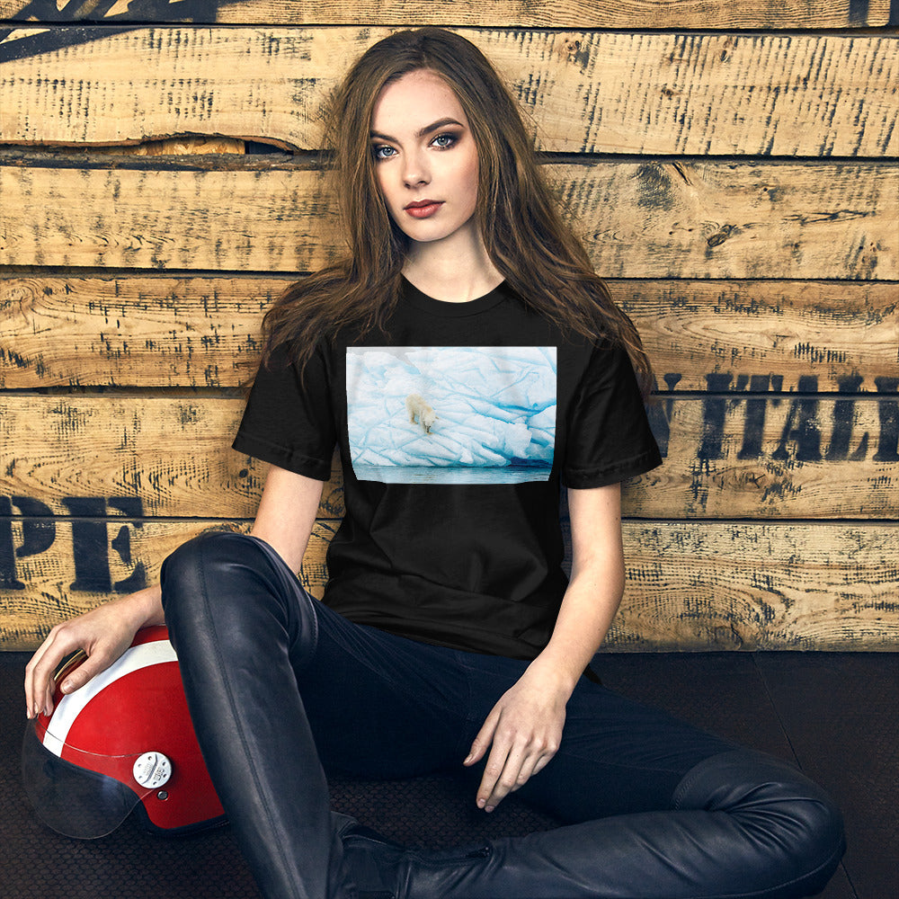 Classic Crew Neck Tee - Polar Hunter - Ronz-Design-Unique-Apparel