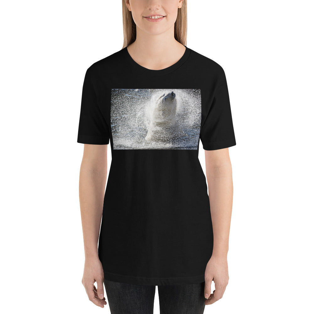 Classic Crew Neck Tee - Water Shed - Ronz-Design-Unique-Apparel