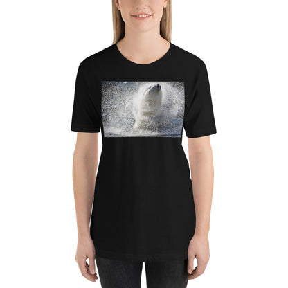 Classic Crew Neck Tee - Water Shed - Ronz-Design-Unique-Apparel