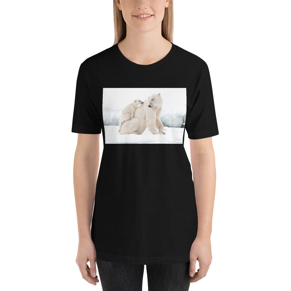 Classic Crew Neck Tee - Polar Family - Ronz-Design-Unique-Apparel