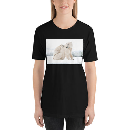 Classic Crew Neck Tee - Polar Family - Ronz-Design-Unique-Apparel