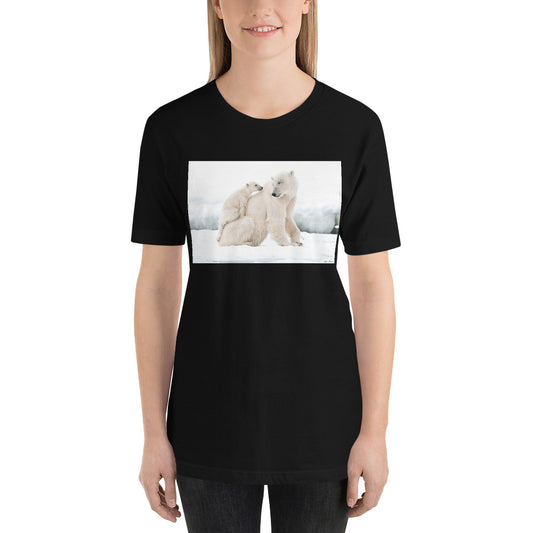 Classic Crew Neck Tee - Polar Family - Ronz-Design-Unique-Apparel