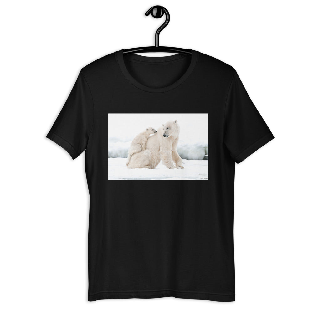 Classic Crew Neck Tee - Polar Family - Ronz-Design-Unique-Apparel