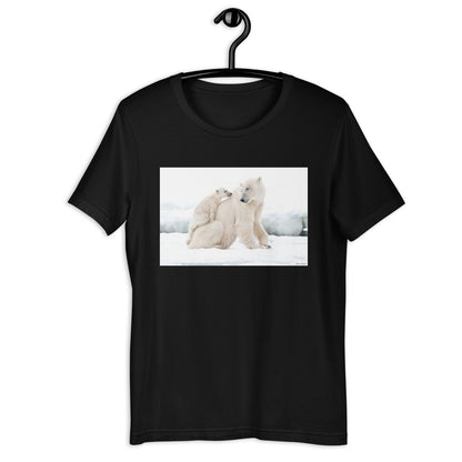 Classic Crew Neck Tee - Polar Family - Ronz-Design-Unique-Apparel