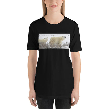 Classic Crew Neck Tee - Mom & Cub - Ronz-Design-Unique-Apparel