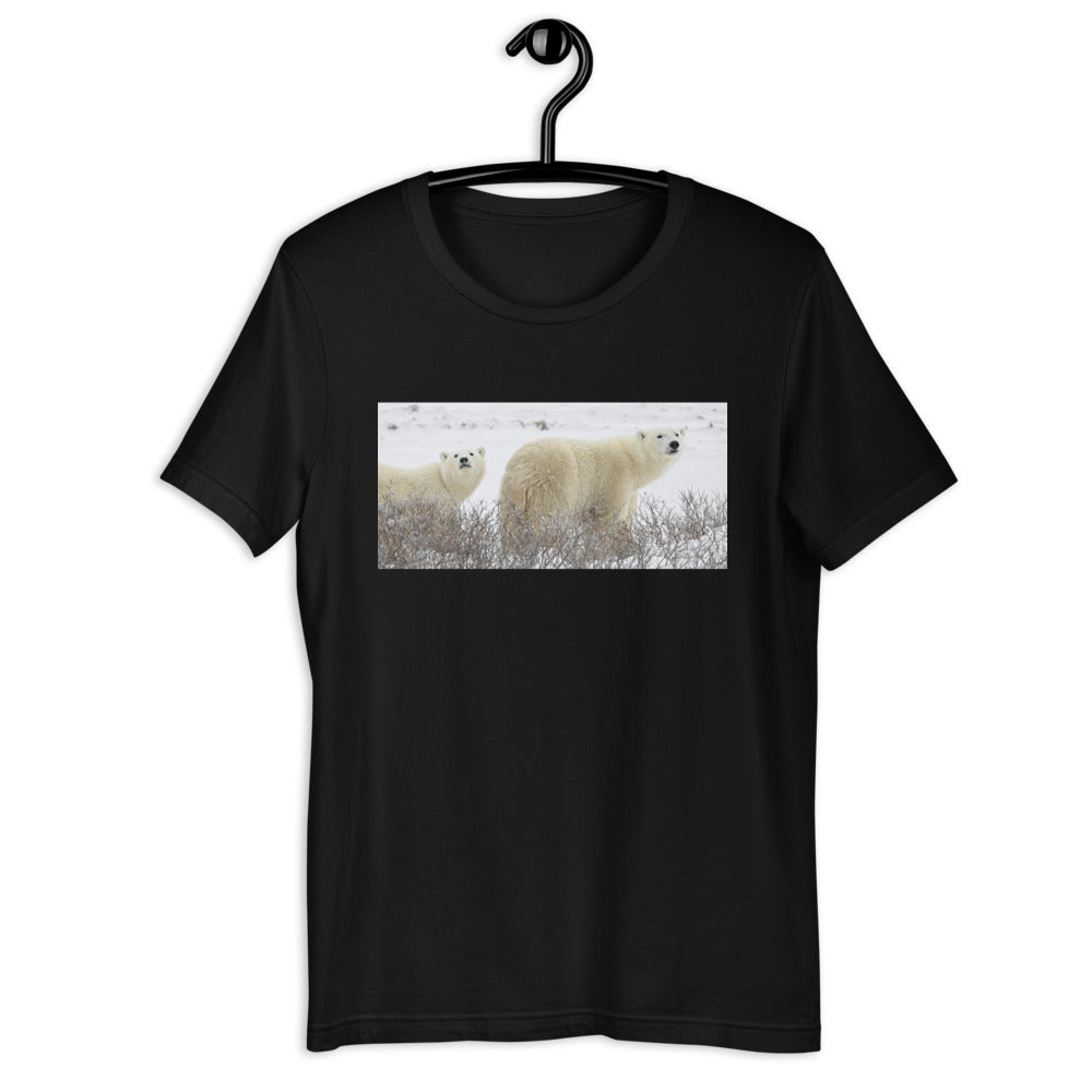 Classic Crew Neck Tee - Mom & Cub - Ronz-Design-Unique-Apparel