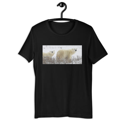 Classic Crew Neck Tee - Mom & Cub - Ronz-Design-Unique-Apparel