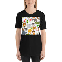 Load image into Gallery viewer, Classic Crew Neck Tee - Life is a Zoo - Ronz-Design-Unique-Apparel

