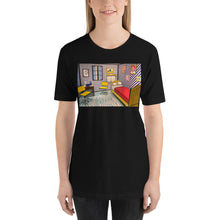 Load image into Gallery viewer, Classic Crew Neck Tee - van Gogh&#39;s Bedroom: Illustration - Ronz-Design-Unique-Apparel
