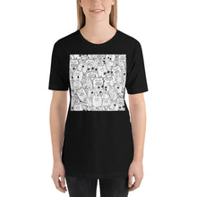 Load image into Gallery viewer, Classic Crew Neck Tee - Funny Monsters - Ronz-Design-Unique-Apparel
