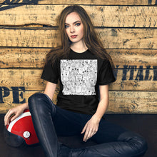 Load image into Gallery viewer, Classic Crew Neck Tee - Funny Monsters - Ronz-Design-Unique-Apparel
