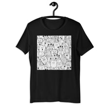 Load image into Gallery viewer, Classic Crew Neck Tee - Funny Monsters - Ronz-Design-Unique-Apparel
