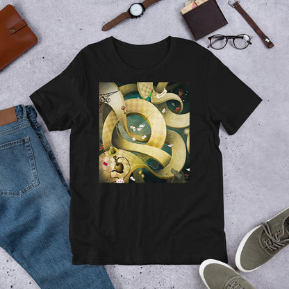 Classic Crew Neck Tee - Wonderland - Ronz-Design-Unique-Apparel