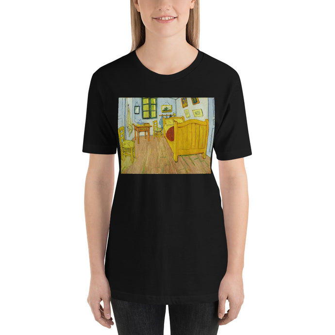 Classic Crew Neck Tee - van Gogh: Bedroom in Aries - Ronz-Design-Unique-Apparel