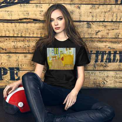 Classic Crew Neck Tee - van Gogh: Bedroom in Aries - Ronz-Design-Unique-Apparel