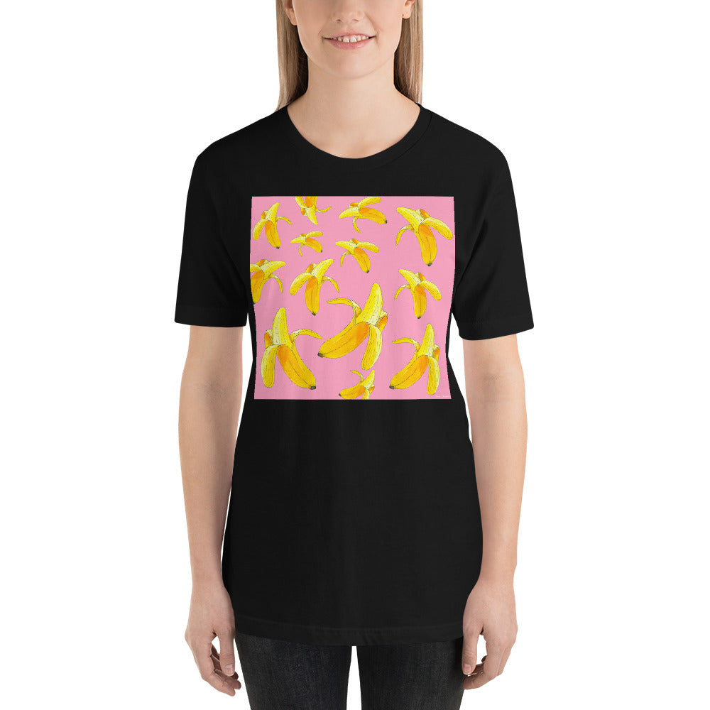 Classic Crew Neck Tee - Bananas - Ronz-Design-Unique-Apparel