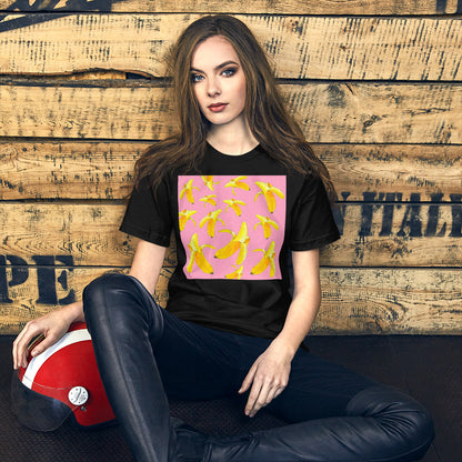 Classic Crew Neck Tee - Bananas - Ronz-Design-Unique-Apparel