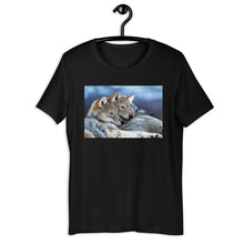Load image into Gallery viewer, Classic Crew Neck Tee - Wolves Chill&#39;n - Ronz-Design-Unique-Apparel

