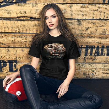 Classic Crew Neck Tee - Boa Constrictor - Ronz-Design-Unique-Apparel
