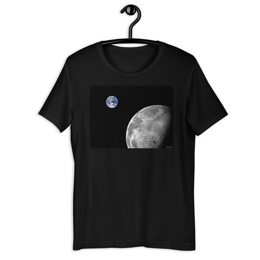 Classic Crew Neck Tee - NASA Photo Earth from Space - Ronz-Design-Unique-Apparel