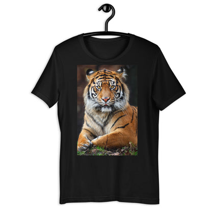 Classic Crew Neck Tee - Big Tiger - Ronz-Design-Unique-Apparel