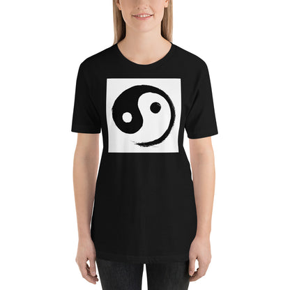 Classic Crew Neck Tee - Yin Yang - Ronz-Design-Unique-Apparel