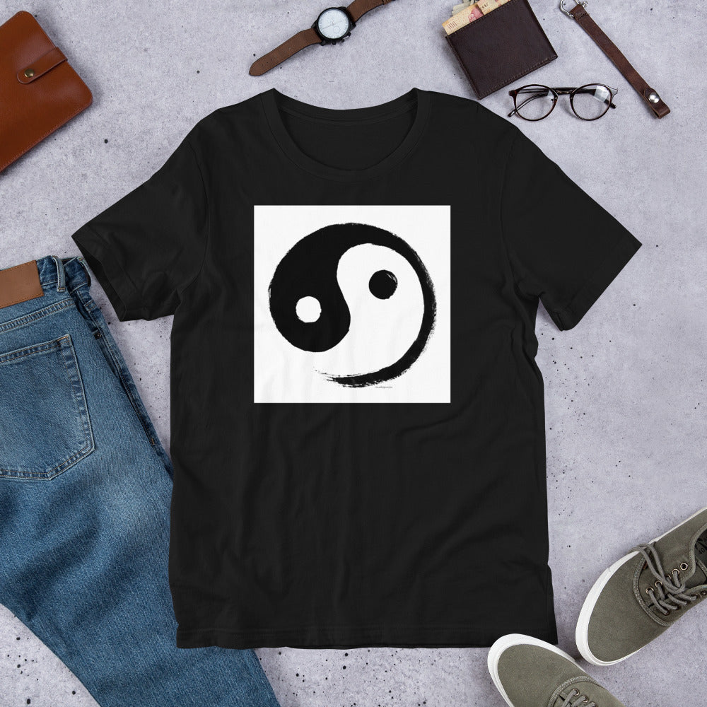 Classic Crew Neck Tee - Yin Yang - Ronz-Design-Unique-Apparel