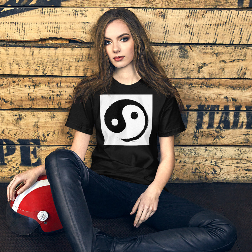 Classic Crew Neck Tee - Yin Yang - Ronz-Design-Unique-Apparel