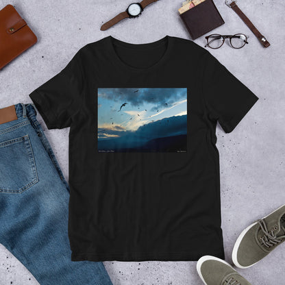 Classic Crew Neck Tee - Bird Storm - Ronz-Design-Unique-Apparel