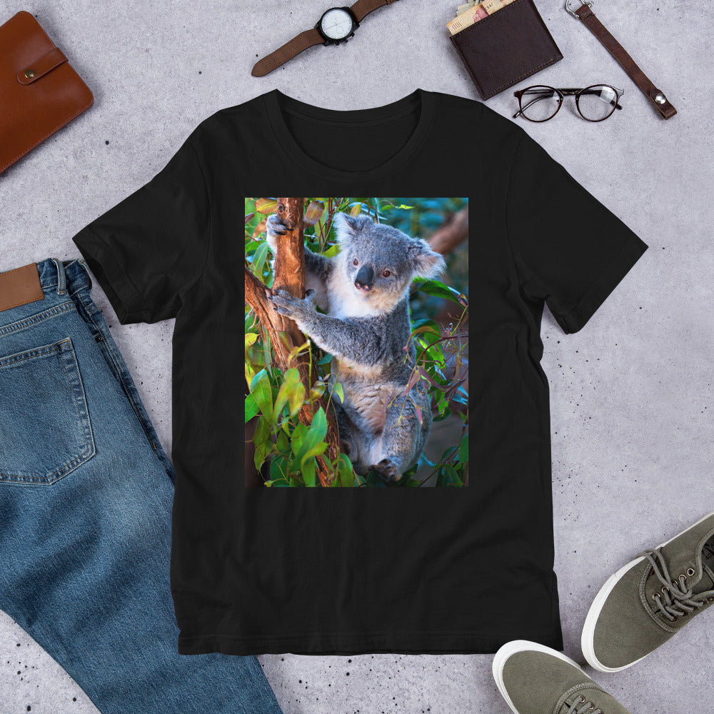 Classic Crew Neck Tee - Koala - Ronz-Design-Unique-Apparel