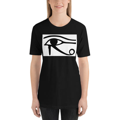 Classic Crew Neck Tee - Eye of Horus - Ronz-Design-Unique-Apparel