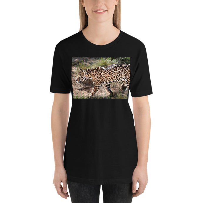 Classic Crew Neck Tee - Young Leopard - Ronz-Design-Unique-Apparel