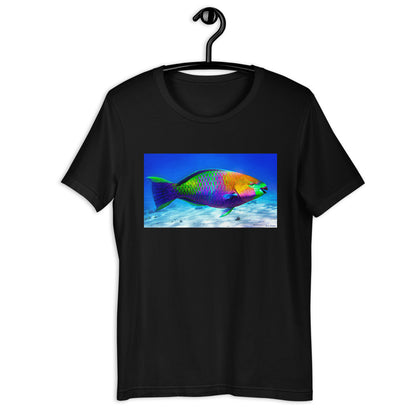 Classic Crew Neck Tee - Parrot Fish - Ronz-Design-Unique-Apparel