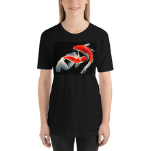 Load image into Gallery viewer, Classic Crew Neck Tee - Two Koi - Ronz-Design-Unique-Apparel
