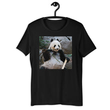 Load image into Gallery viewer, Classic Crew Neck Tee - Happy Panda #3 - Ronz-Design-Unique-Apparel
